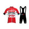 Homme Tenue Cycliste et Cuissard à Bretelles 2022 Lotto Soudal N001